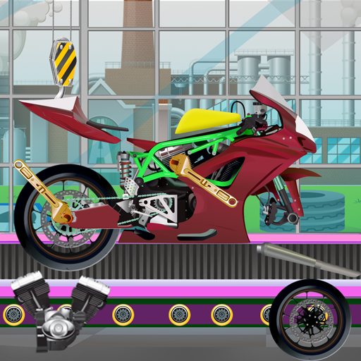스포츠 오토바이 제조기 공장 - 자전거 빌더 게임 Windows에서 다운로드