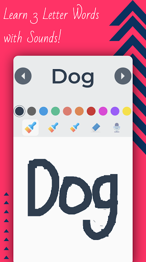 Android application Four Letter Words with Sounds screenshort