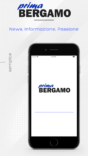 Android application prima Bergamo screenshort