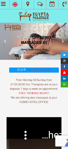 Android application EGYPTA MASSAGE screenshort
