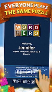 WordHero : word finding game For PC installation