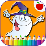 Happy Halloween Coloring Book Game icon