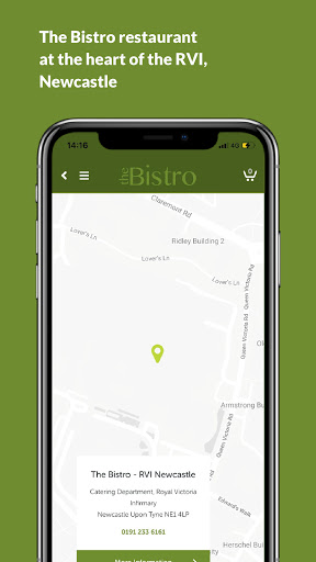 Android application The Bistro screenshort