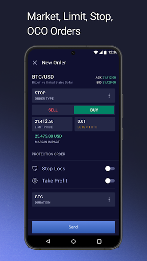 DX Mobile Platform OTC Screen 3