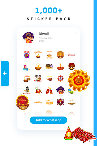 Diwali  New Year Stickers for WhatsApp 2020