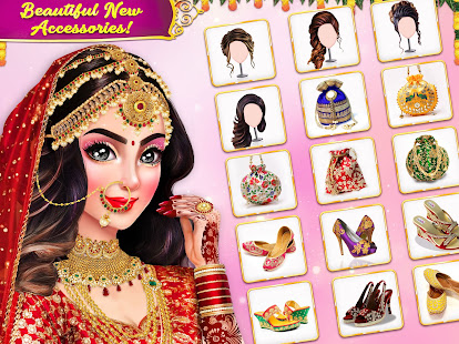 Indian Wedding Dress up games Varies with device screenshots 14