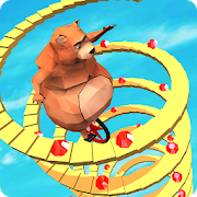 One Wheel Cycle Game - Freestyle Unicycle Riding