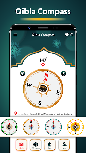 Qibla Compass - Find Direction Screen 2
