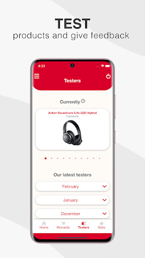 Paid Product Testing Screen 2