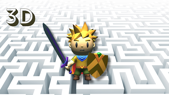 3D Maze Labyrinth Game Offline