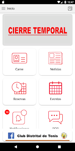 Club Distrital de Tenis Screen 3