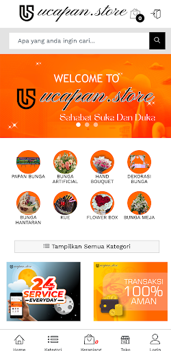 Ucapan Store Screen 2
