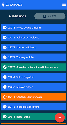 Android application Clearance screenshort