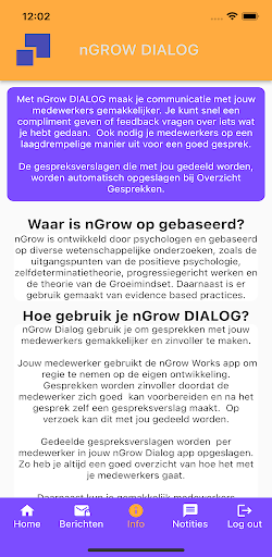 nGrow Dialog Screen 2