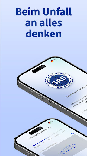 Android application Unfall Erfasser Schaden Melder screenshort