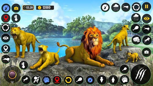 Screenshot 8 Lion King 3D Animal Simulator android