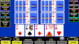 screenshot of Five Play Poker