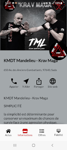 KMDT Krav Maga Mandelieu Screen 2