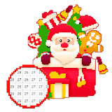Christmas Color by Number Sandbox Pixelart Pages icon