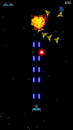 Android application Semplice gioco spaziale screenshort