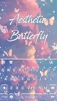 screenshot of Aesthetic Butterfly Theme