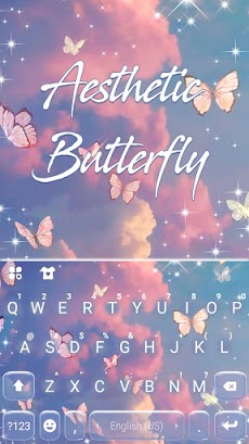 Aesthetic Butterfly キーボードのおすすめ画像5