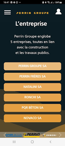 Perrin Groupe Screen 2