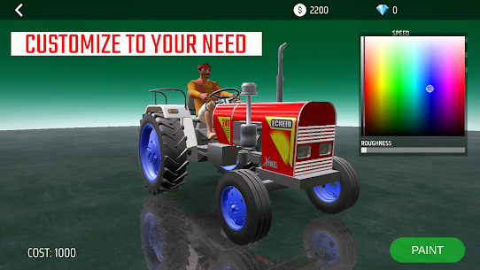 Indian Tractor Pro Simulation Mod APK (Unlimited money) 2