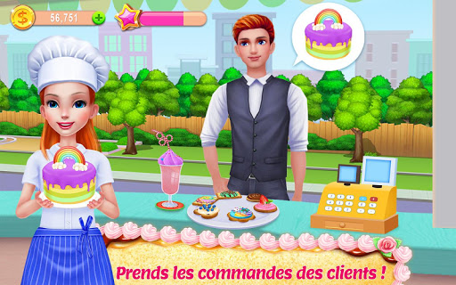 Télécharger Gratuit Mon empire pâtissier – Prépare & sers des gâteaux APK MOD (Astuce) screenshots 2