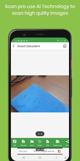 Scan App Screen 3