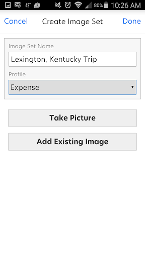 Perceptive Experience Screen 2