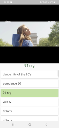 Android application Music People screenshort