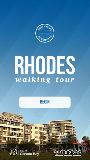 Android application Rhodes Walking Tour screenshort