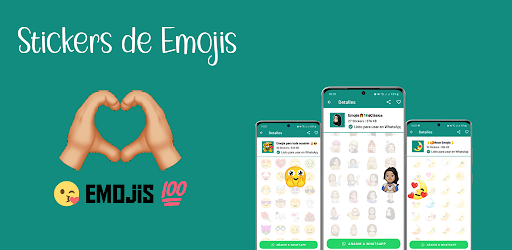 Android application Stickers de Emojis 3D screenshort