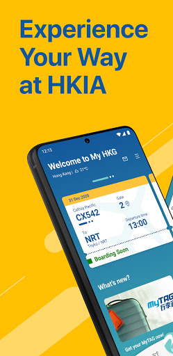 Android application My HKG – HK Airport (Official) screenshort