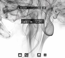 screenshot of Smoke Wallpaper