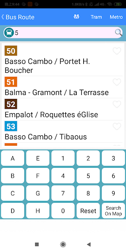 Toulouse Bus Realtime Screen 3