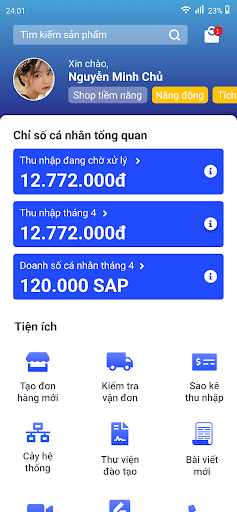 Kiềm SAPHIA Screen 2