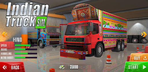 Indian Truck Driver Game cover