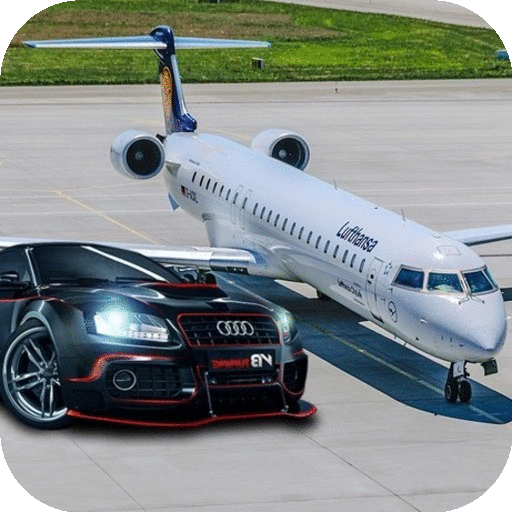 Airplane Car Transporter Games  Icon