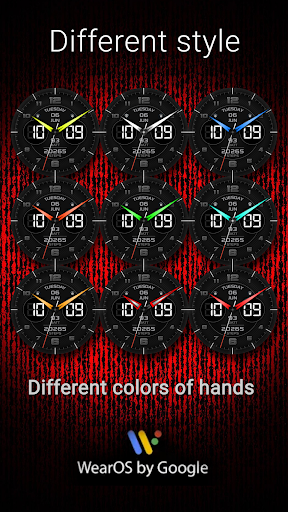PW89 Blue Neon Face Screen 3