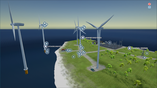 Android application Wind Power Map screenshort