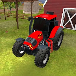 US Farming: Tractor Driving 3d