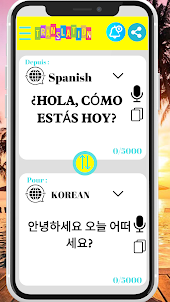 Translator Spanish-Korean