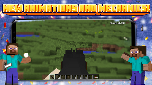 Weapon & Gun Mod for Minecraft Screen 3