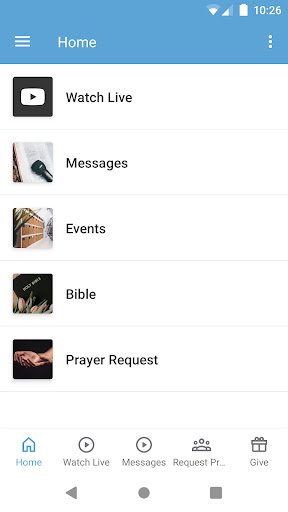 Android application Calvary Chapel Anaheim screenshort