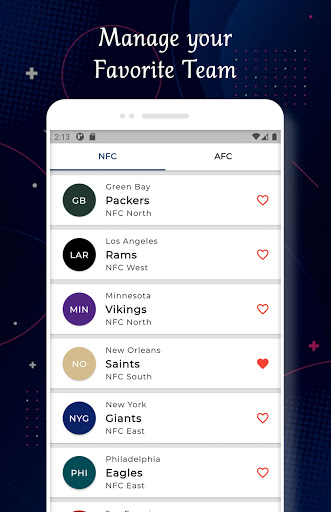 NewOrleans - Football Score Screen 3