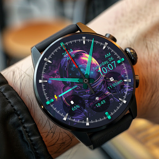 ART028 Astronaut Watch Face screenshot 16