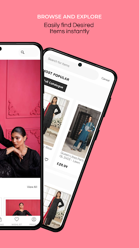 MyClothingWarehouse Screen 2