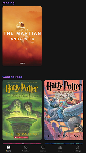 Android application Bookly screenshort